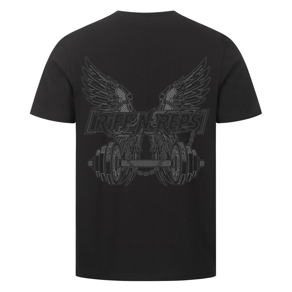 riff-n-reps-oversized-shirt-schwarz-forged-in-volume-design