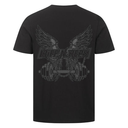 riff-n-reps-oversized-shirt-schwarz-forged-in-volume-design